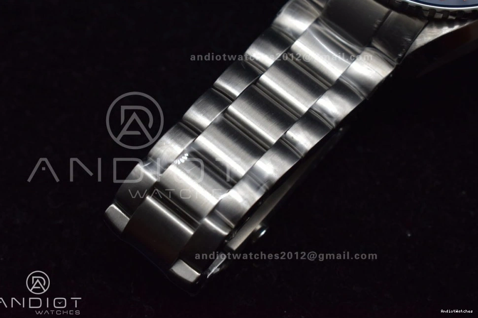 Dial VSF Planet Co-Axial Super 43.5mm GMT Blue Bracelet on Best Stretchable 1:1 Ocean 1014 Clone Bezel SS Blue A8605 600M Ceramic Edition 0814